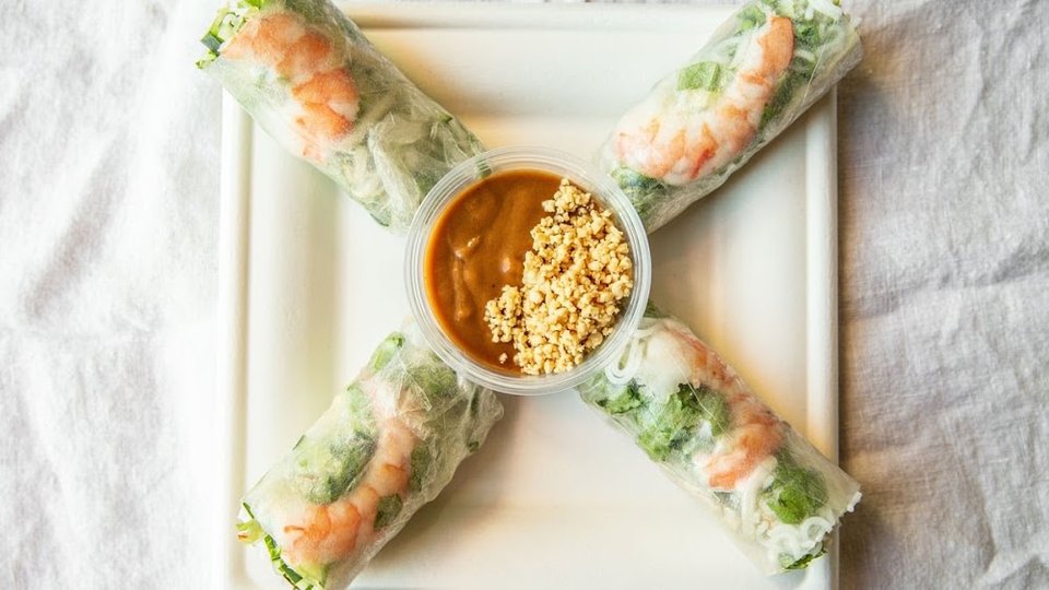 Fresh Spring Rolls Pork & Shrimp