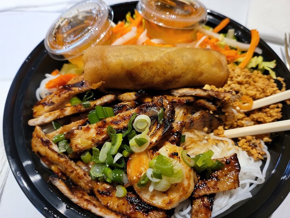 Pork Vermicelli Combo Bowl